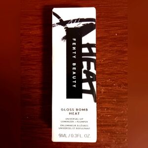 Fenty Beauty Gloss Bomb Heat Lip Luminizer + Plumper (comp sheet mask incl ✨️)